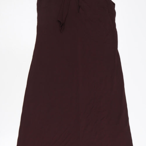 Turnover Women’s Brown Midi Shift Dress