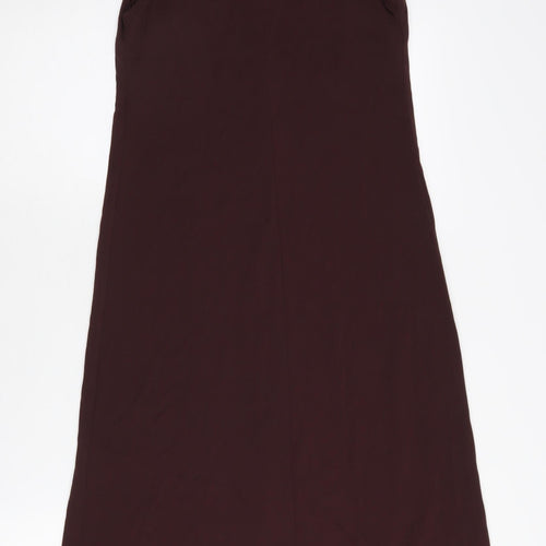 Turnover Women’s Brown Midi Shift Dress