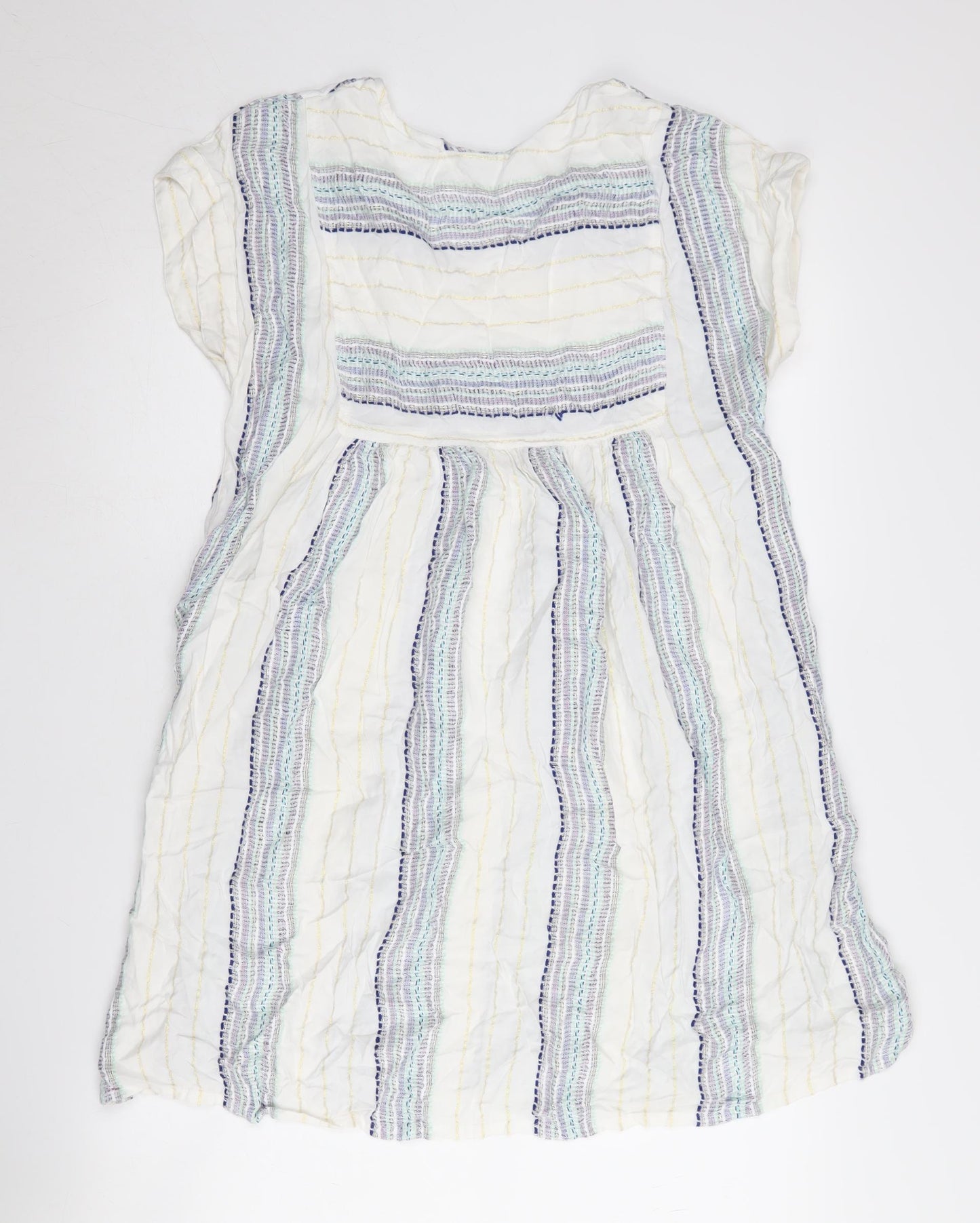 Monsoon Beach Women’s Multicoloured Striped Dress S