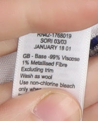 Monsoon Beach Women’s Multicoloured Striped Dress S