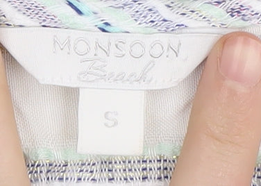 Monsoon Beach Women’s Multicoloured Striped Dress S