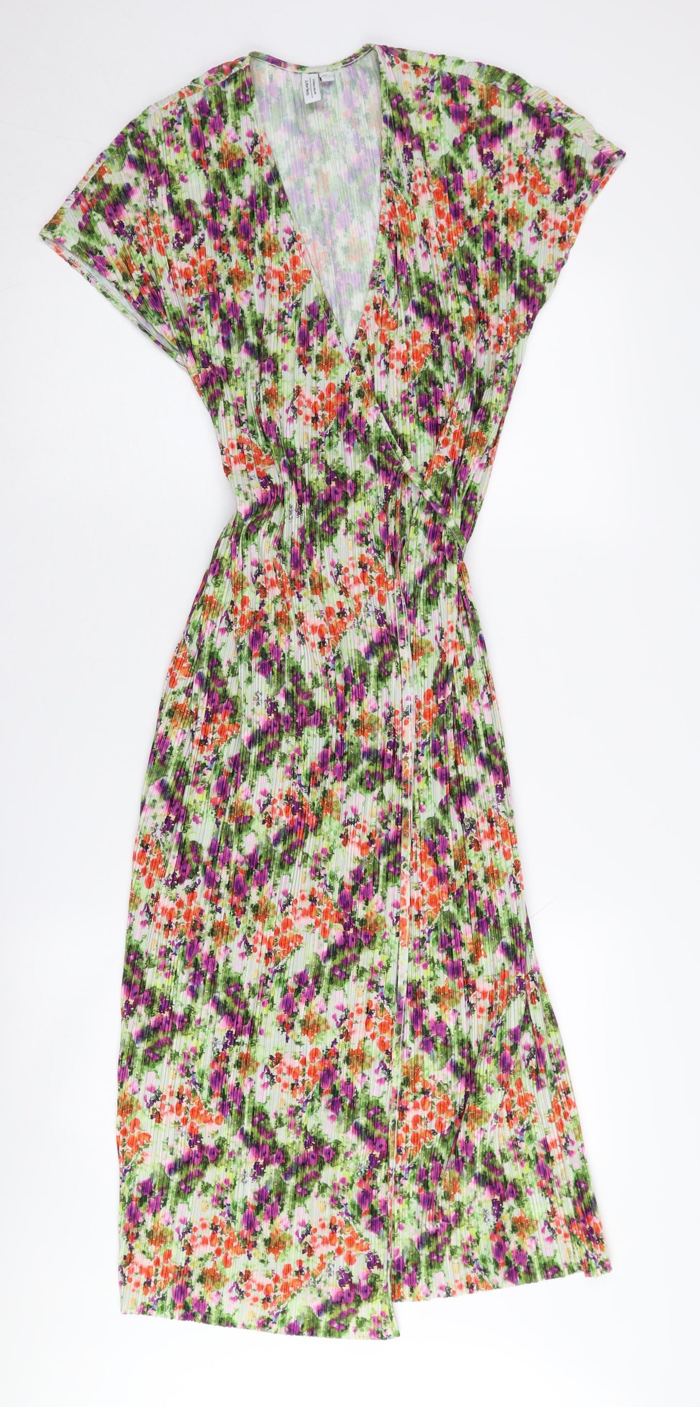 Stockholm Atelier & Other Stories Women's Multicoloured Floral Dress Size 10
