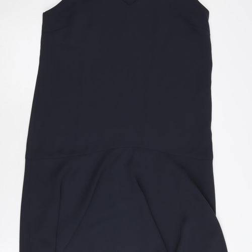 ASOS Women's Black Sleeveless V-Neck Dress Size 10