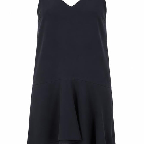 ASOS Women's Black Sleeveless V-Neck Dress Size 10