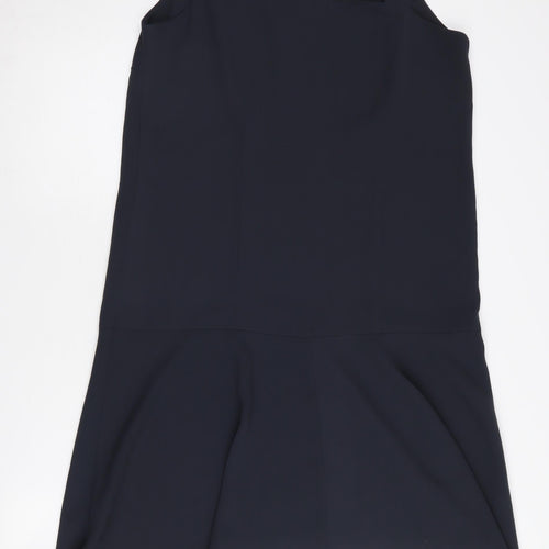 ASOS Women's Black Sleeveless V-Neck Dress Size 10