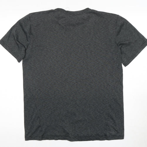 Nike Men's Grey Dri-FIT T-Shirt Size Regular