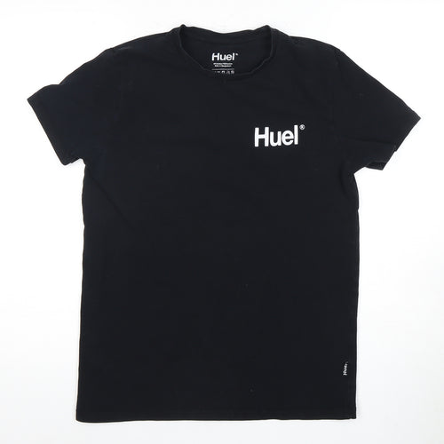 Huel Men's Black Logo T-Shirt Size M