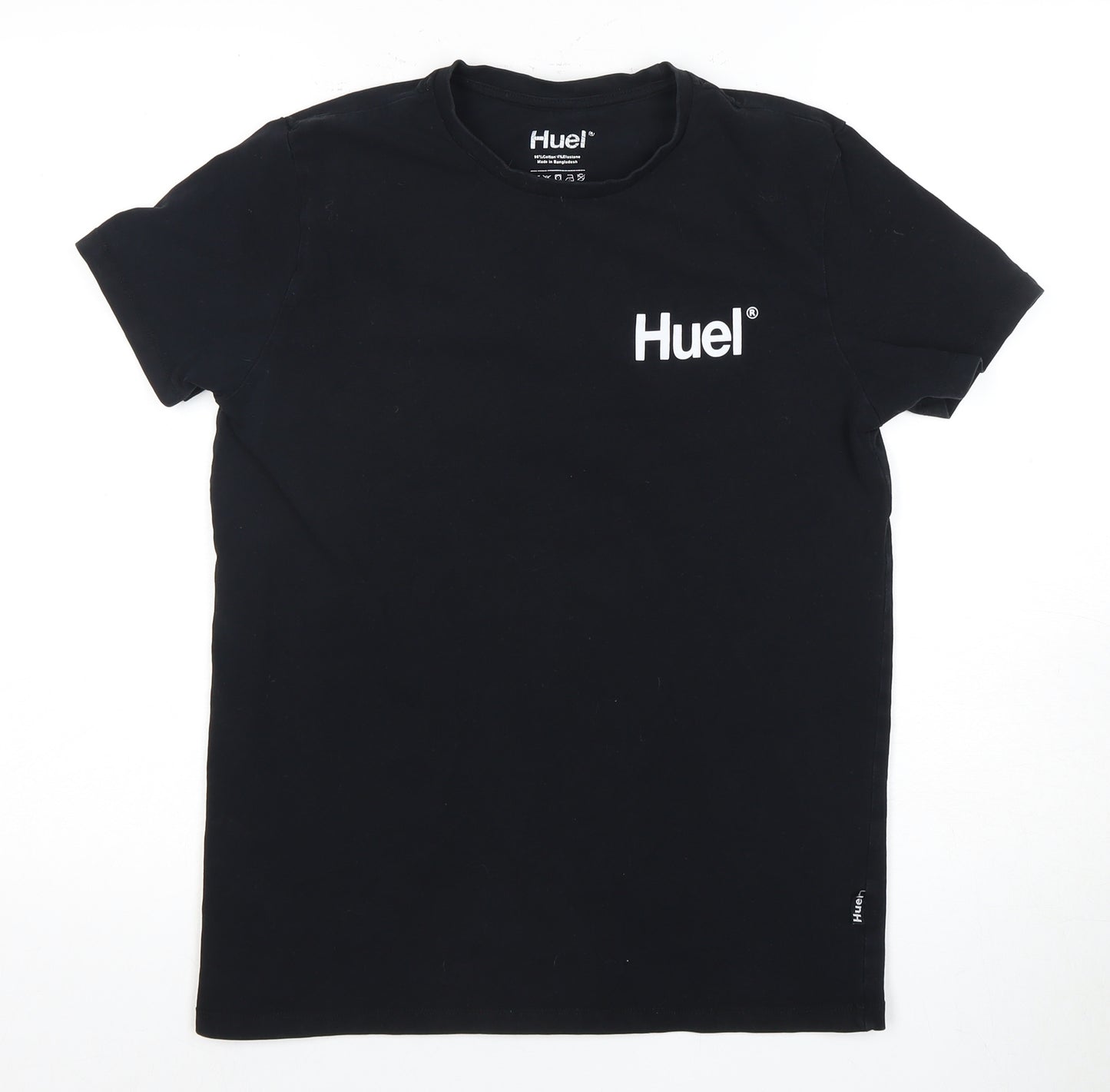 Huel Men's Black Logo T-Shirt Size M