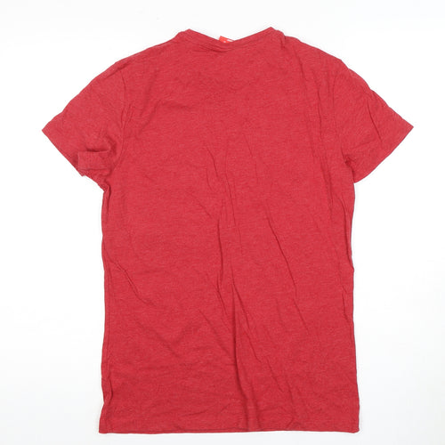Coca-Cola Red Christmas T-Shirt, Men's Small, Graphic Print