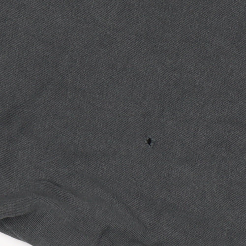 Sonneti Men's Grey Long Sleeve Cotton T-Shirt M