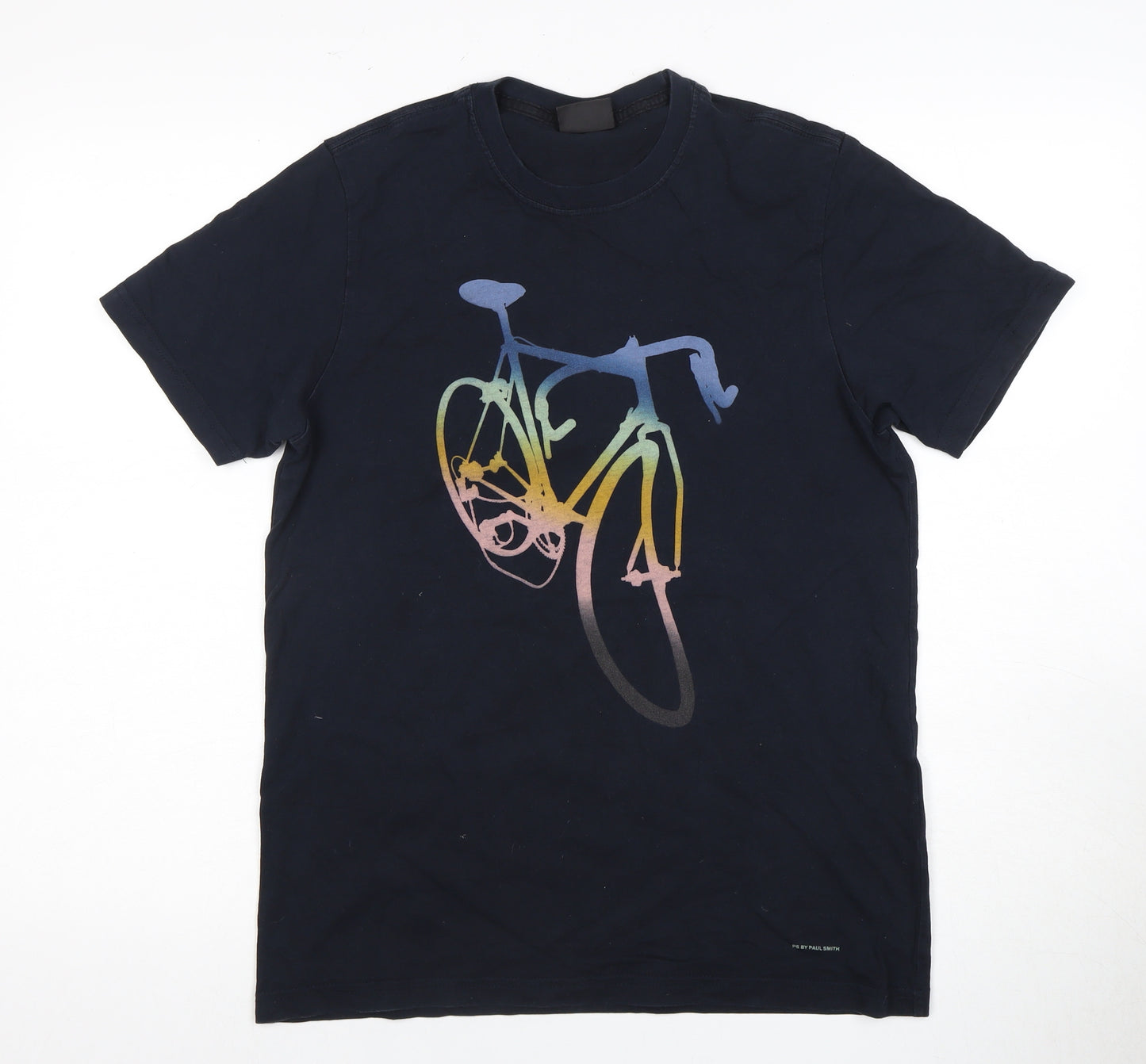Paul Smith Men's Black Graphic Print T-Shirt M
