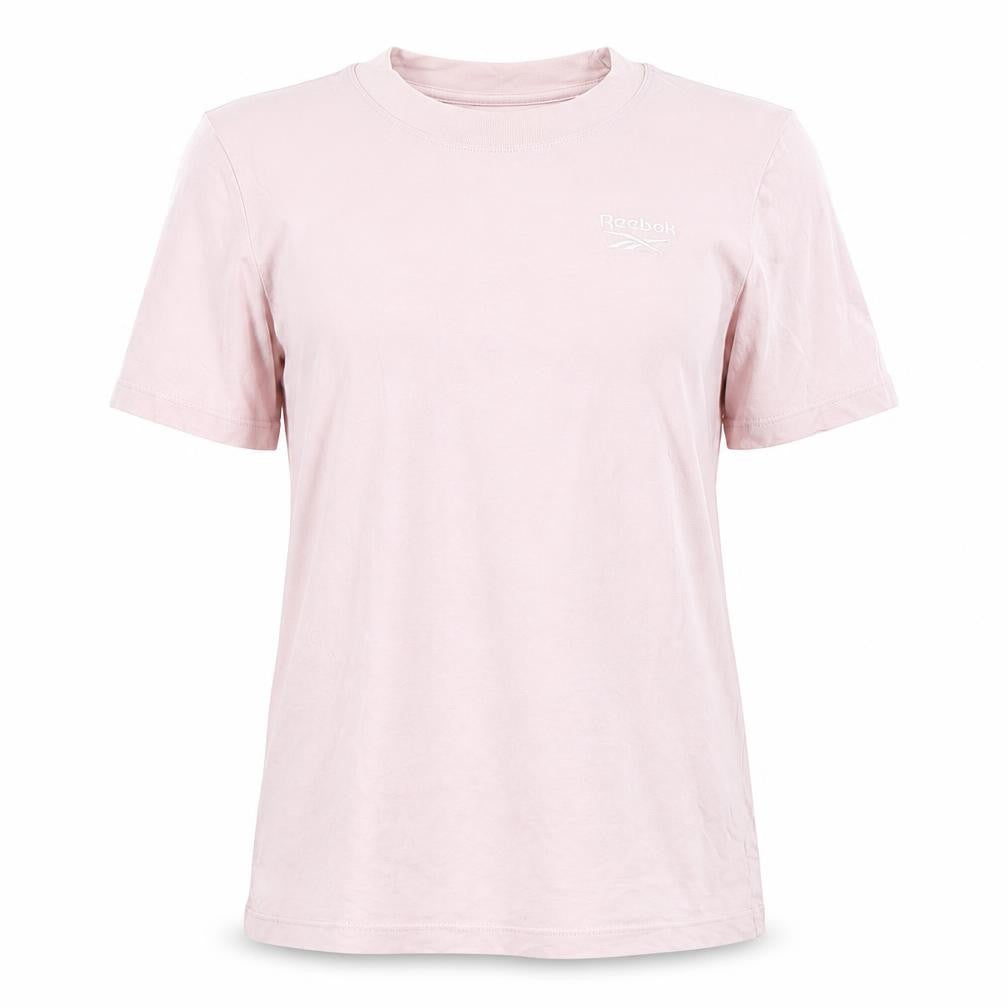 Reebok Pink Unisex T-Shirt S - Stylish Cotton Tee