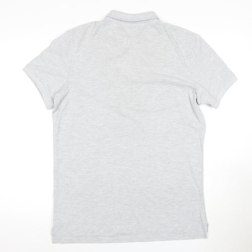 Jack Wills Grey Polo Shirt Men’s M Grey Casual Wear
