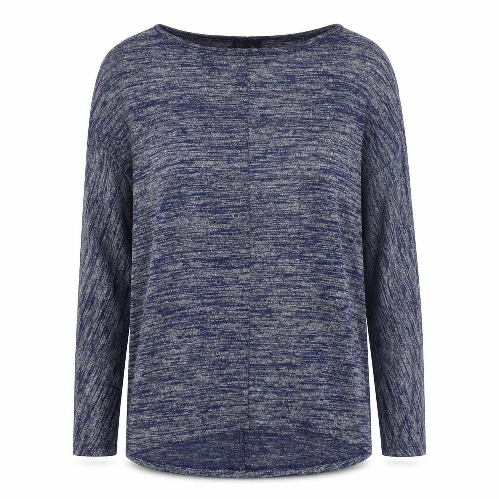 Gap Women’s Blue Long Sleeve Top - S, Jersey, Casual