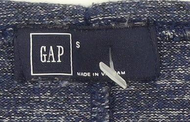 Gap Women’s Blue Long Sleeve Top - S, Jersey, Casual