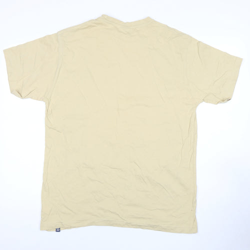 Jack & Danny's Beige XL Beach T-Shirt, Retro Style