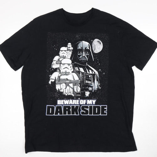 Star Wars Men's XL Black Graphic T-Shirt