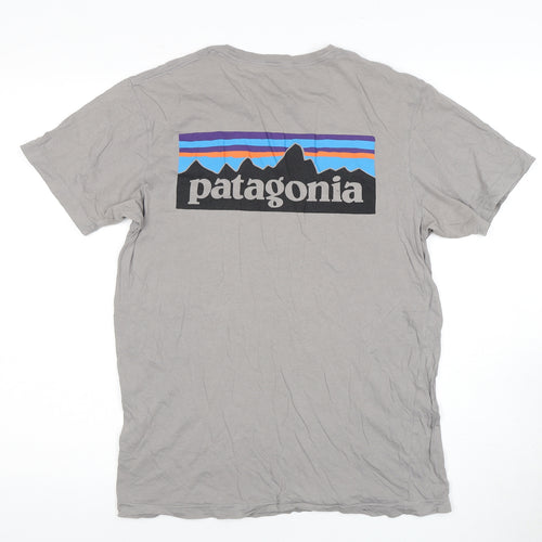 Patagonia Men’s Grey Slim Fit T-Shirt S