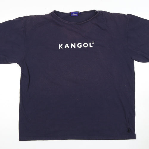 Kangol Men's 2XL Blue Crew Neck Short Sleeve T-Shirt