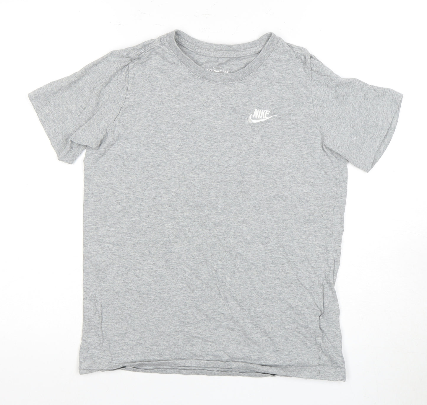 Nike Boys Grey XS T-Shirt Short Sleeve Casual