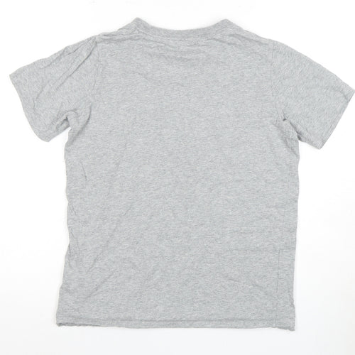 Nike Boys Grey XS T-Shirt Short Sleeve Casual