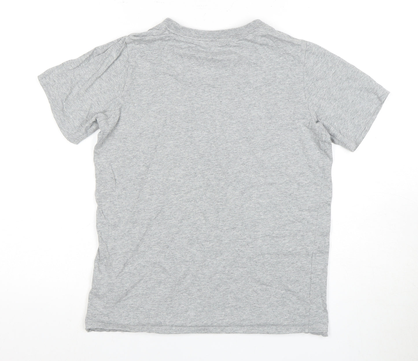 Nike Boys Grey XS T-Shirt Short Sleeve Casual