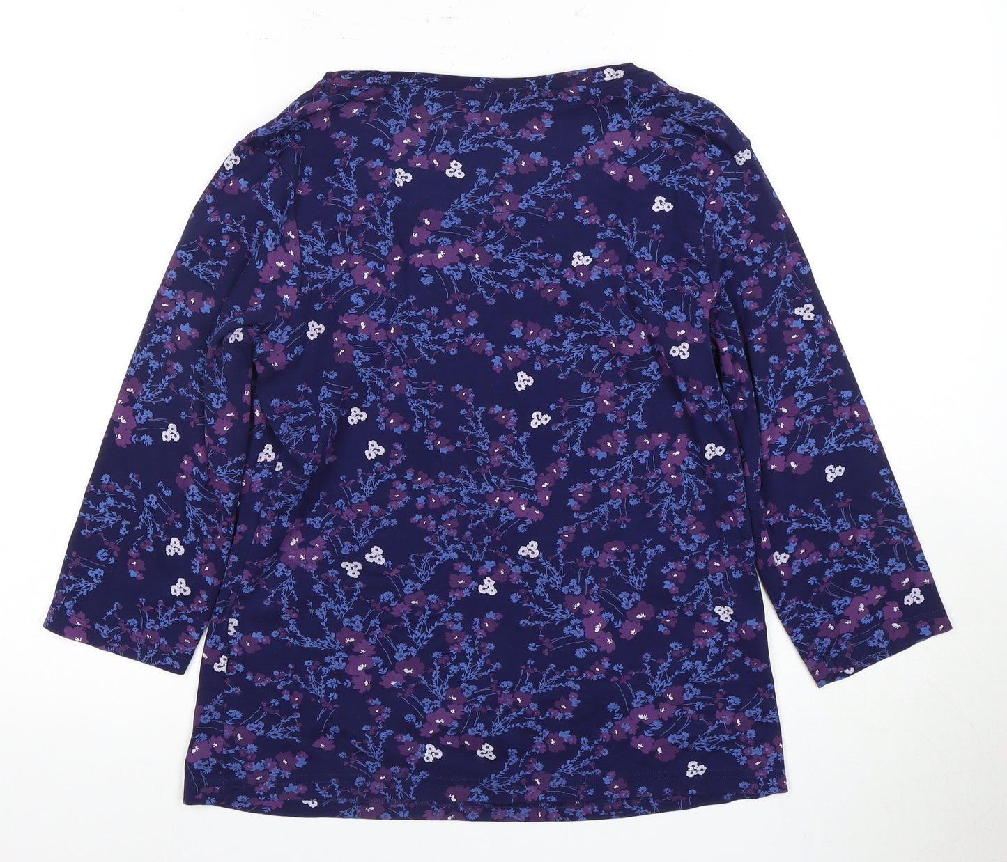 Maine New England Women's Purple Floral Blouse Size 16