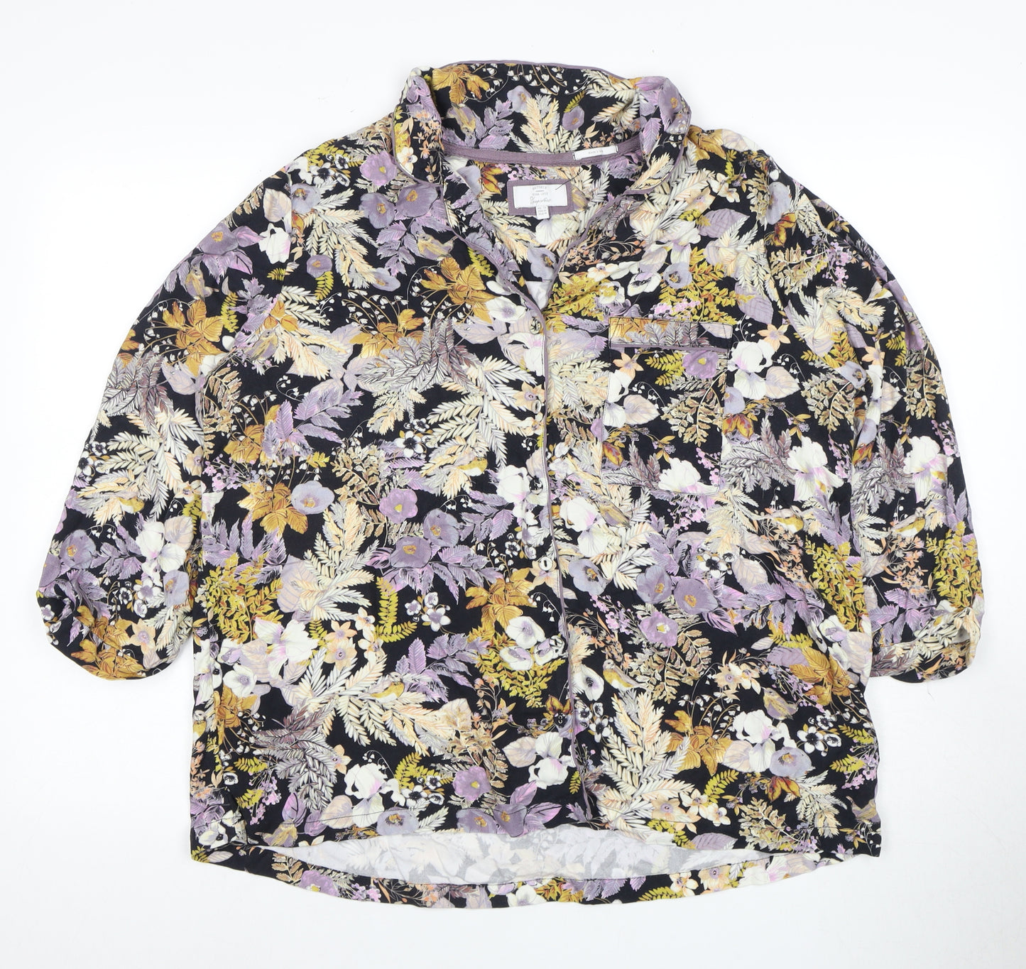 Fatface Women's Floral Nightshirt, Multicoloured, Size 18