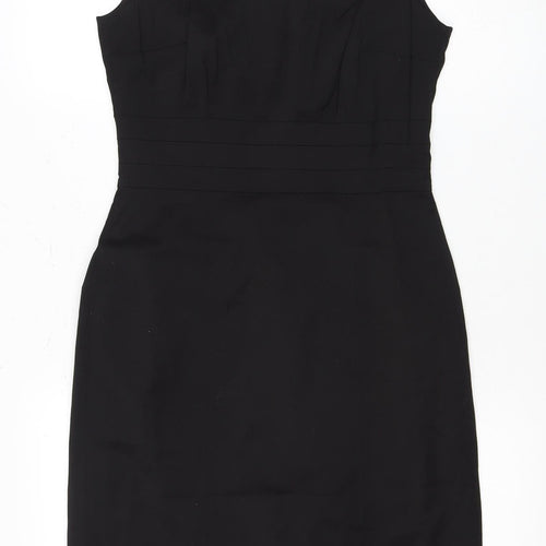 H&M Women's Black Sheath Dress Size 10 Workwear