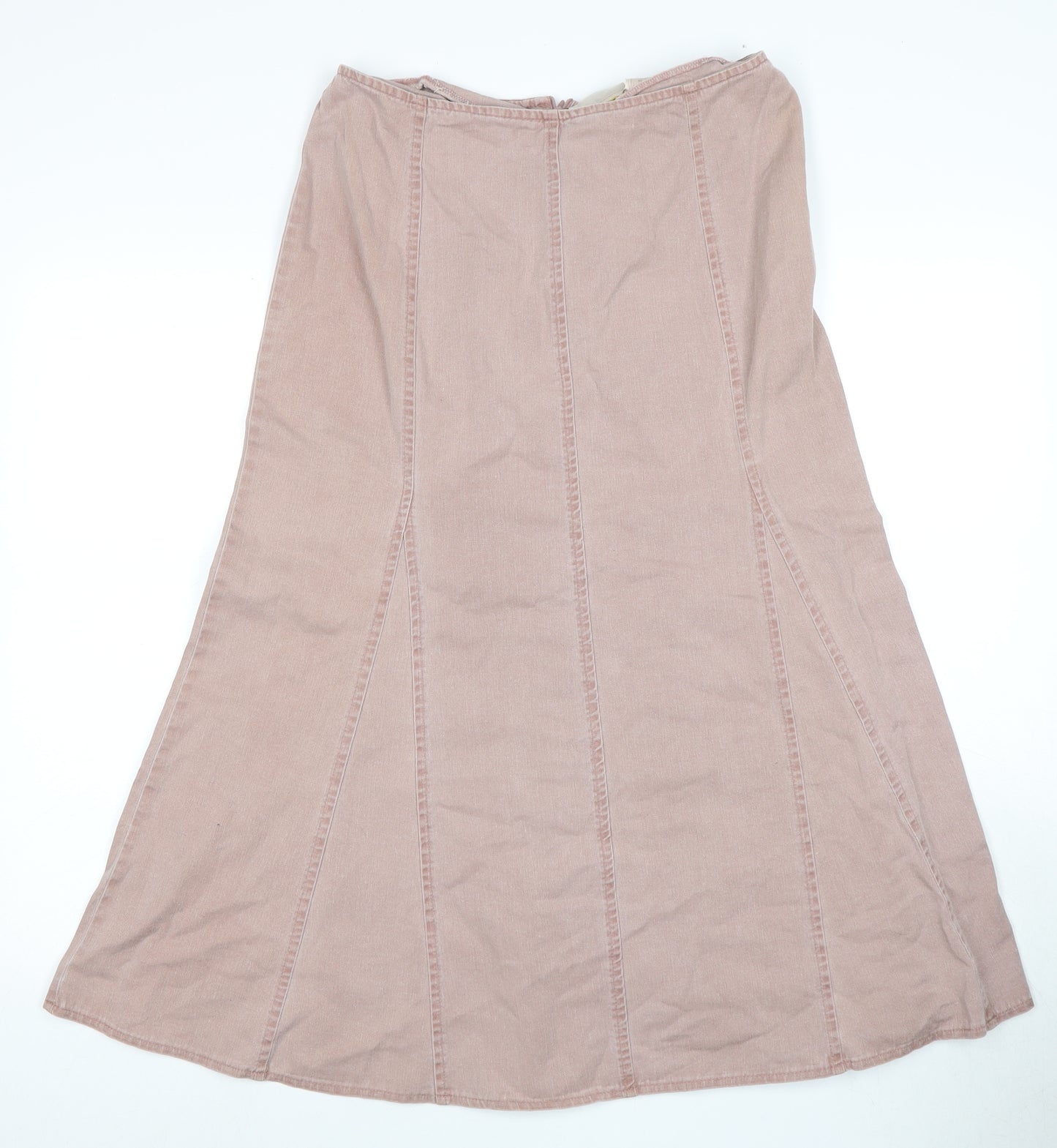 Bonmarché Women's Pink A-Line Skirt Size 12