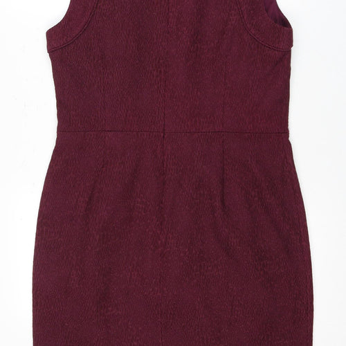 Banana Republic Women's Purple Size 14 Sheath Dress