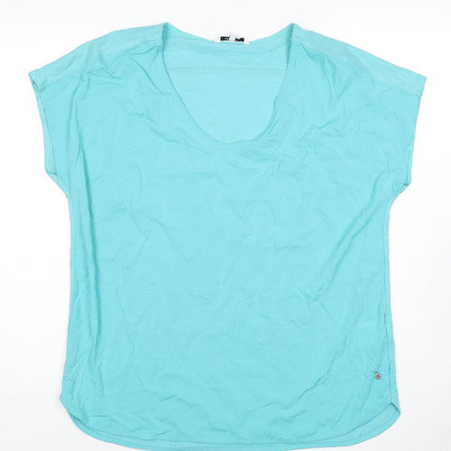 Sandwich Women's Blue V-Neck T-Shirt - Size L