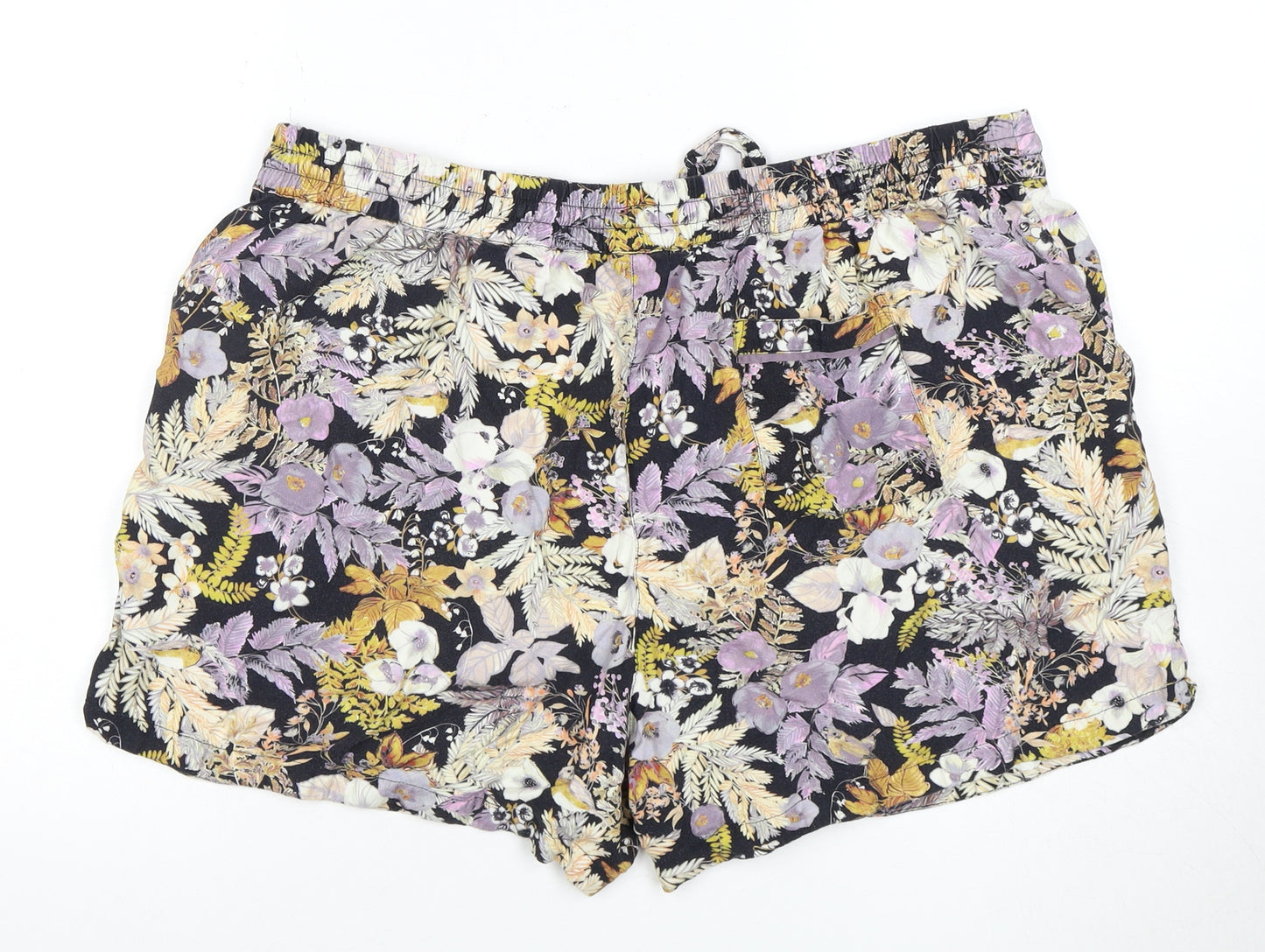 Sleepwear Women's Multi Floral Lightweight Sleep Shorts, Size 18