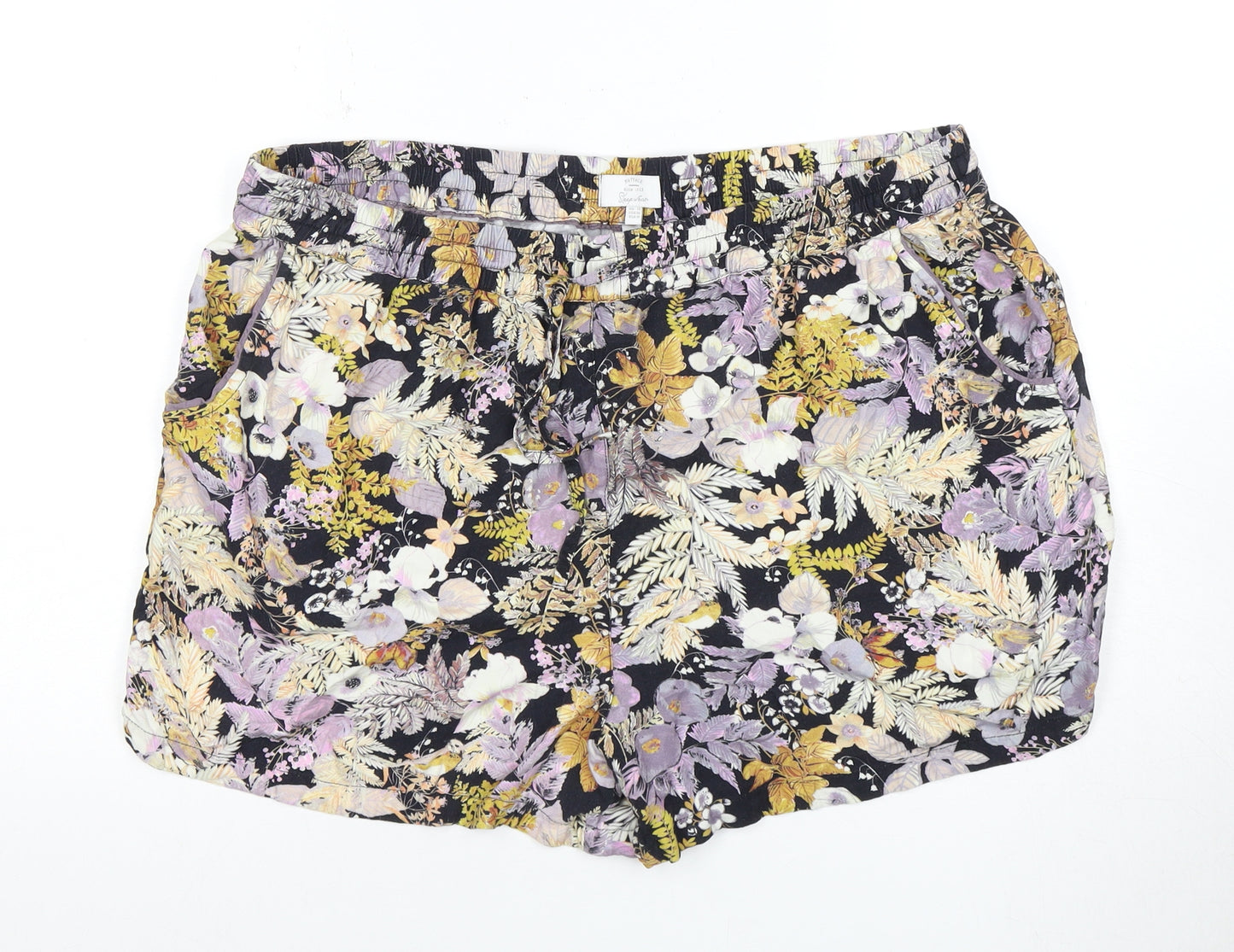 Sleepwear Women's Multi Floral Lightweight Sleep Shorts, Size 18