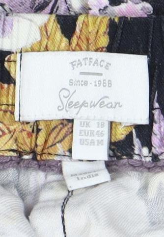 Sleepwear Women's Multi Floral Lightweight Sleep Shorts, Size 18