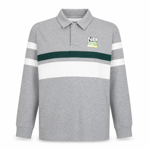 Zara Women's Grey Polo Shirt - Size 12, Cotton, Long Sleeve