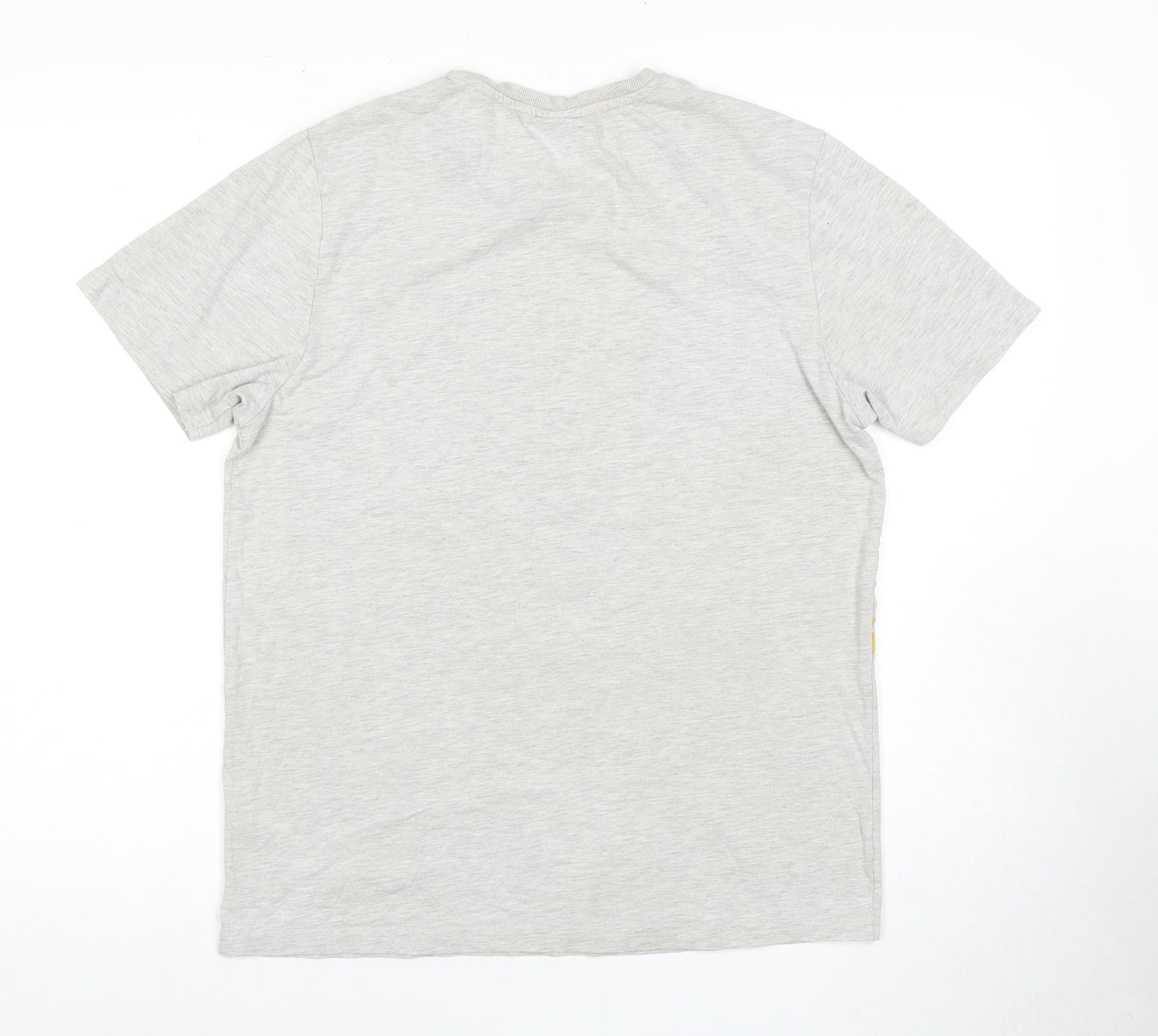 Batman Graphic Men's Grey T-Shirt, Size M