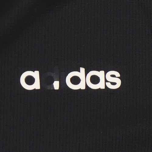 Adidas Men's Black Crew Neck T-Shirt, Size L