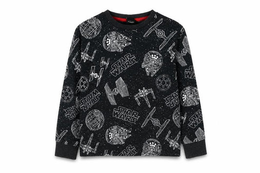 Boys Star Wars Pyjama Top, Black, Size 8, Long Sleeve