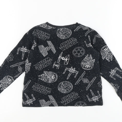 Boys Star Wars Pyjama Top, Black, Size 8, Long Sleeve
