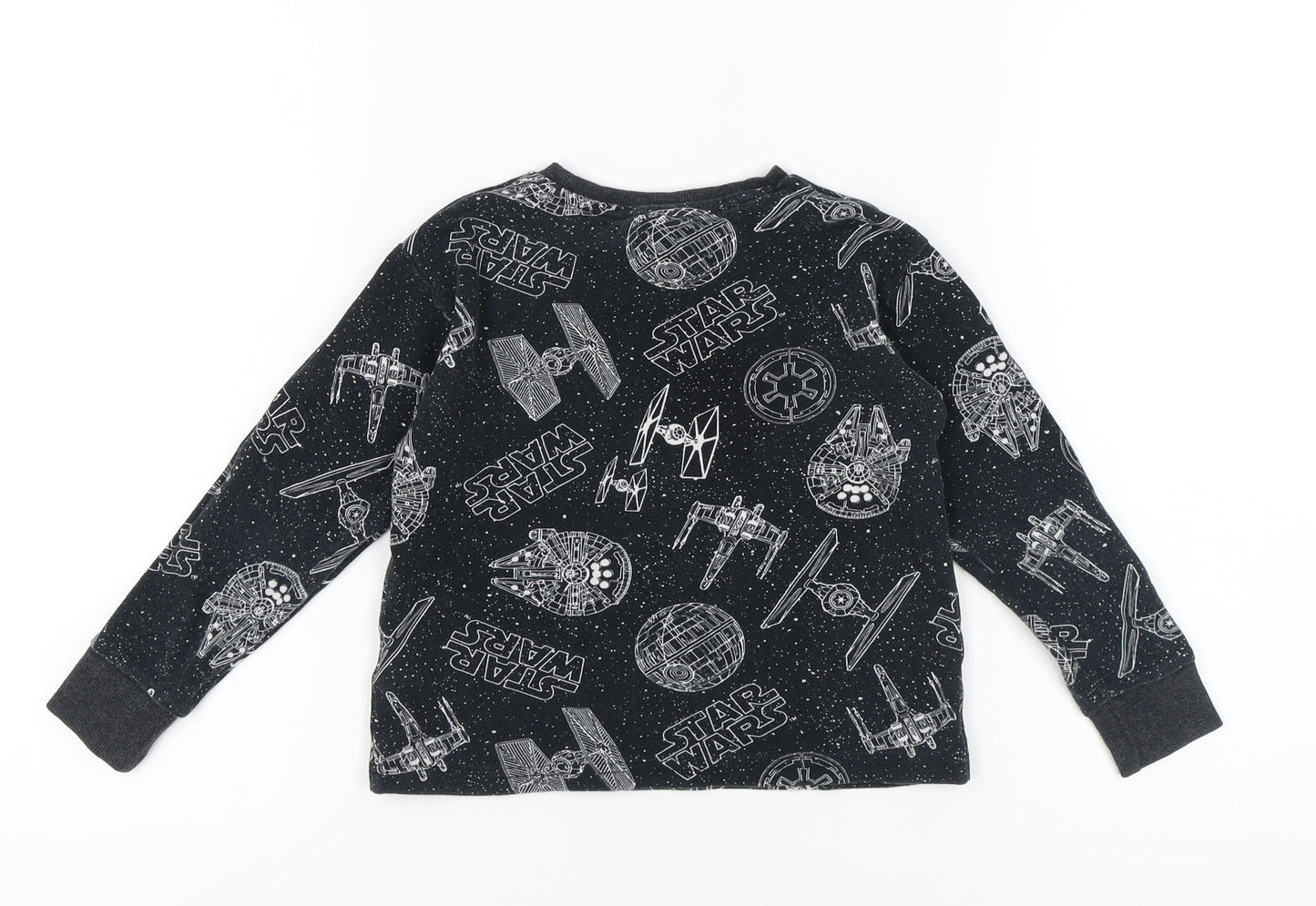 Boys Star Wars Pyjama Top, Black, Size 8, Long Sleeve