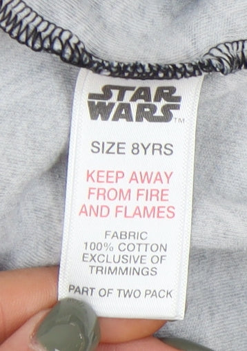 Boys Star Wars Pyjama Top, Black, Size 8, Long Sleeve