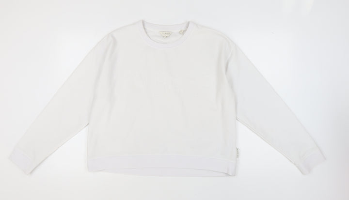 Ted Baker Women’s White Pullover Sweatshirt Size 10