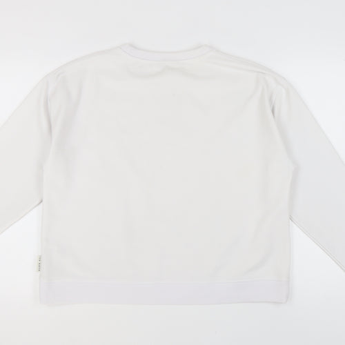 Ted Baker Women’s White Pullover Sweatshirt Size 10