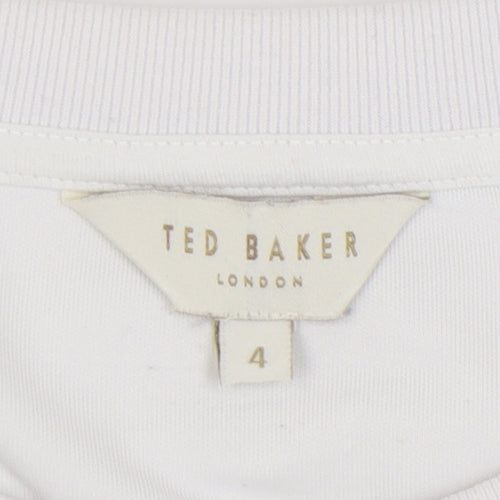 Ted Baker Women’s White Pullover Sweatshirt Size 10