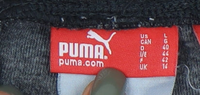 Puma Women's Black Track Pants Size 16 - Active Gym Wear