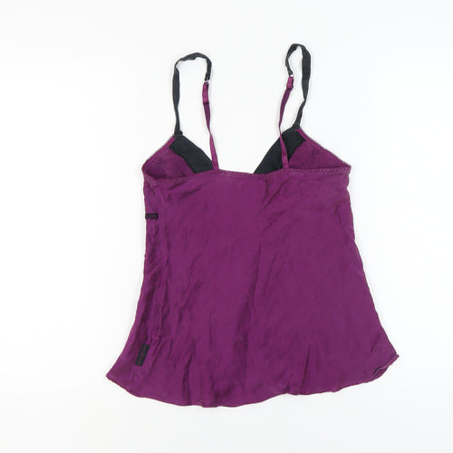 Ted Baker Women's Purple Silk Chemise Size 8