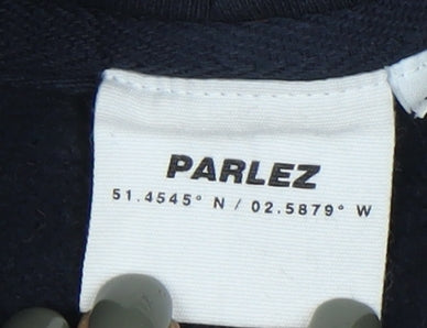 Parlez XL Black Nautical Pullover Hoodie Men