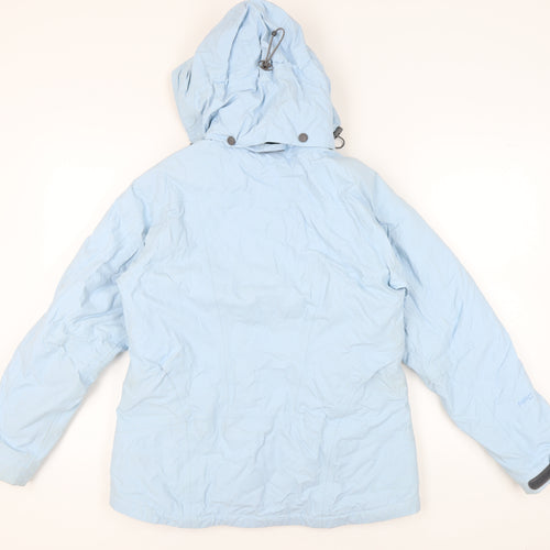Tenson Women's Blue Anorak Jacket, Size 10
