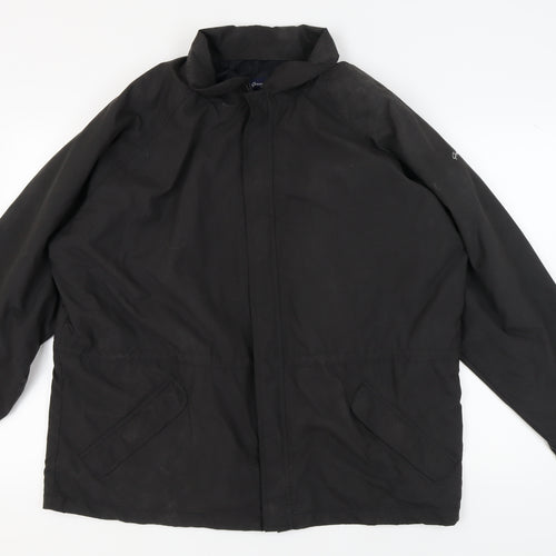 Decathlon Men's XL Black Basic Jacket Lined for Winter